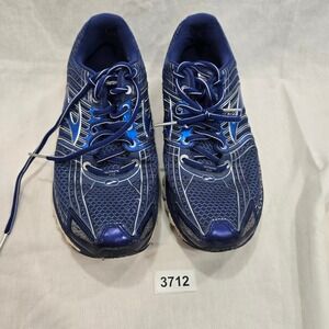 Brooks Glycerin 12 Wide Men's Running Shoes Blue Silver Size 9.5 2E Athletic